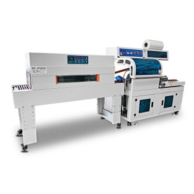 China Full-auto L-Type Food Slitter And Heat Shrink Sealing Machine for sale