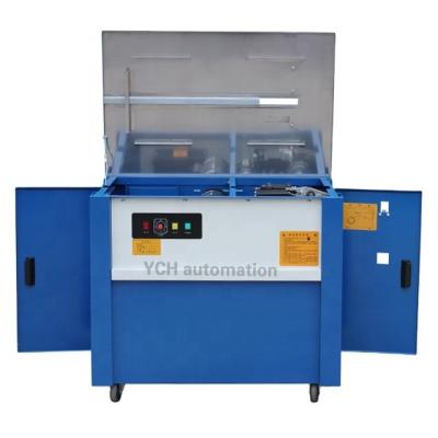 China Semi-automatic CLOTHING Carton Tying Machine for sale