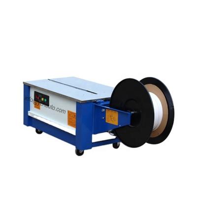 China CLOTHING good quality low table semi-automatic strapping machine for sale