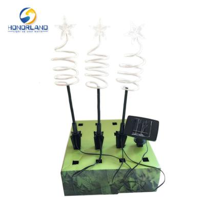 China Christmas Plastic Holiday Ip44 Led Decorative Lamps Outdoor Waterproof Solar String Lights for sale