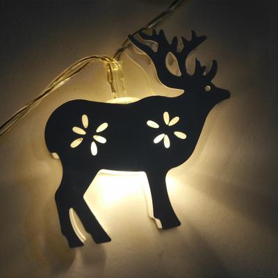 China Solar Deer Curtain Deer Garden Christmas Light Decor Hanging String,Christmas Led Lights For Decoration for sale