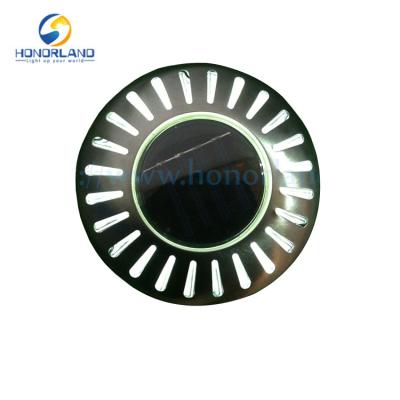 China Garden White Led 2v/4v Decking Stainless Steel+Polycarbonate Deck Solar Garden Light for sale