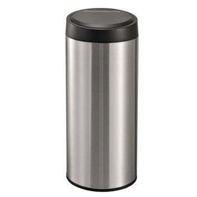 China Viable Round Lid Sensor Sanitary Bin for sale