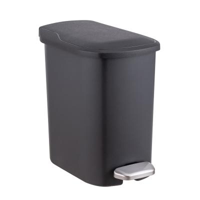 China Sustainable Customized Plastic Step Waste Bin Pedal Trash Can With PP Lid for sale