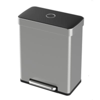 China Viable Square Pedal Waste Waste Recycling Bins For Kitchen for sale