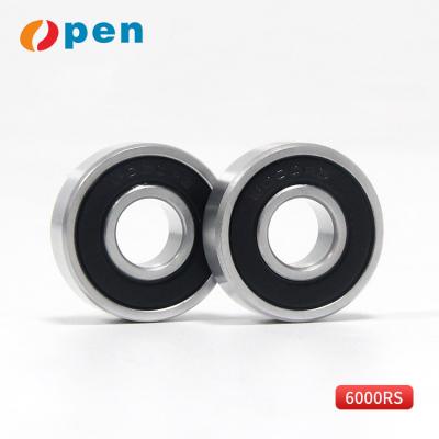 China Deep Groove Ball Bearing 6000RS Hotels Steel Ball Bearing Hotels, Garment Shops, Building Material Shops for sale