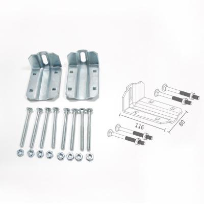 China Modern High Quality Galvanized Hanging Door Pulley Set Slide Gate Roller for sale