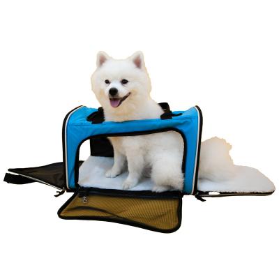 China Sustainable Carrier Dog Backpack Pet Carrier Bag for Bule Small and Medium Cats and Dogs up to 20 Pounds for sale