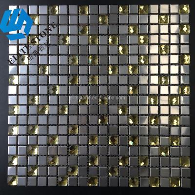 China High Quality Parquet Price Best Art Deco Tiles Gold Marble Mosaic for sale