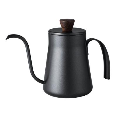 China Sustainable Stainless Steel Gooseneck Pour Over Drip Pot For Coffee Tea Coffee Kettle for sale