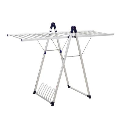 China Eco-friendly Free Standing Electric Clothes Airer Folding Electric Clothes Balcony Dryer Clothes Drying Rack for sale