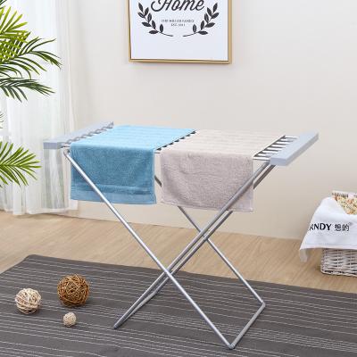 China Protective Folding Household Rack Overheat Electric Drying Cloth Drying Rack Clothes Airer Rack for sale