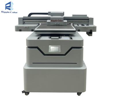 China Phone Shell.Card.Udisk.Mobile Power.Hairpin .personalized Printing Factory price A1 6090 uv flatbed printer price for water bottle metal glass printer with dx10 head 3 heads varnish white ink for sale