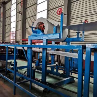 China Hotels Z-lock PU Batch Sandwich Panel Production Line EPS Sandwich Panel Machine Line For Wall for sale