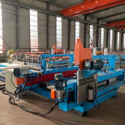 China Seamless Joint Four-sided Flanging Machine In Sandwich Panel Production Line for sale