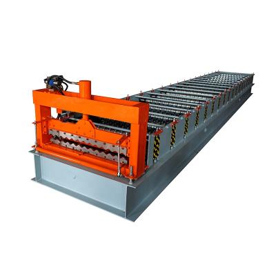 China Building Material Shops IBR Corrugated Iron Sheet Roll Forming Machine For Making Roof Sheet Roll Forming Machine for sale