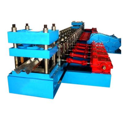 China Building Material Shops Highway Guardrail Roll Forming Machine Steel Production Line for sale