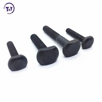 China Special stainless steel rail vehicles bolts carbon steel hammer head bolts T-head bolts for sale