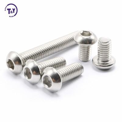 China Stainless Steel High tention ss304 Allen Bolt 6x20 m8 X 30mm for sale