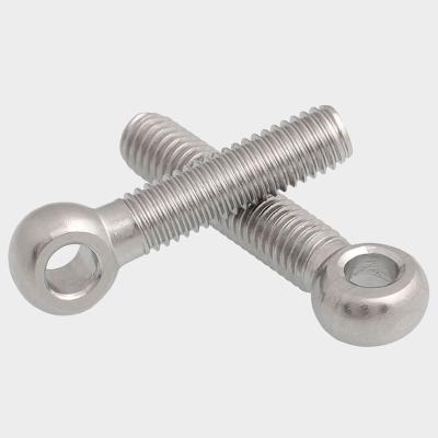 China Steel Steel Zinc M 10 Circle Head Hook Bolts Lifting Eye Bolts DIN 580 for sale