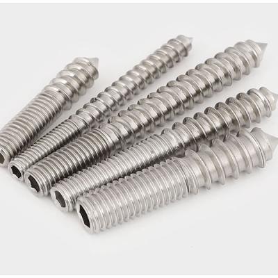 China Galvanized Steel Carbon Steel Class4.8 8.8 Wire Stud Bolt Hanger Wood Bolts for sale