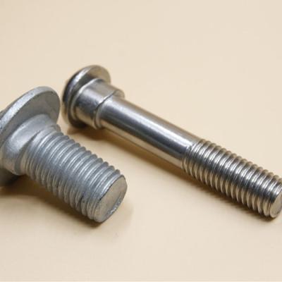 China For Grade 12.9 Excavator Neck Track Shoe Oval Button Head Bolt Building And Construction High Tensile Combination Bolt for sale