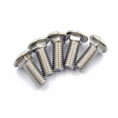 China Stainless Steel Plastic Bushing Around Head Bolts With Nipples Grade 8 Fin Neck Bolts Carbon Steel Silo Bolts for sale