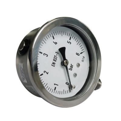 China Stainless Steel Brass or Dongxu Mini Mbar Micro Manometer Vacuum Liquid Water Filled Pressure Gauge for sale