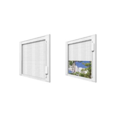 China Country ready to ship double glazed door glass with integral blinds for sale