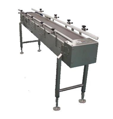 China Heat Resistant Bottles And Cans Filling Conveyor Transport /Slat Conveyor System Capping Production Line for sale