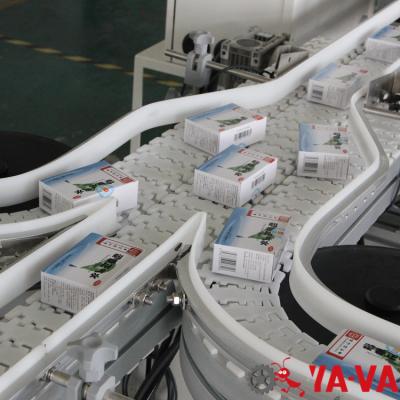 China New YA-VA Heat Resistant Flexible Bottle Carrier Belt System For Liquor Pharmaceutical Industry for sale