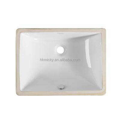 China White Easy Clean Porcelain Single Bath Toilet Sink Under Counter Basin for sale