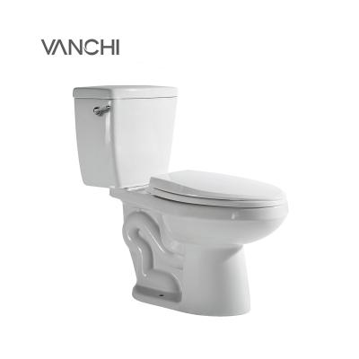 China Double-flush Sanitary Ware cupc two piece toilet WC Canada for sale