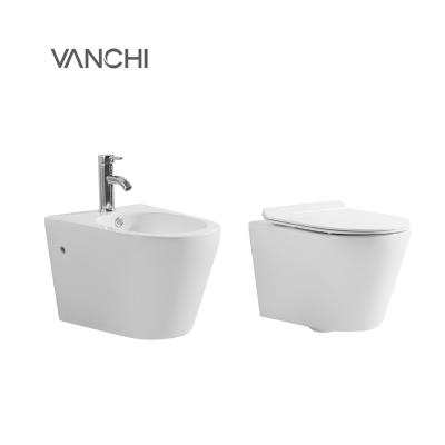 China Safe Bathroom Toilet WC Ceramic Wholesale Bidet for sale