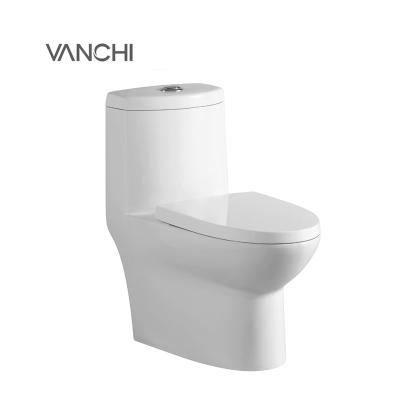 China Double-flow Sanitary Ware Wc Japanese Toilet VANCHI Brand Lavatory for sale