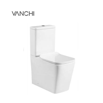 China Double-flush Roca sanitaryware lavatory new model european luxury floor standing toilet for sale