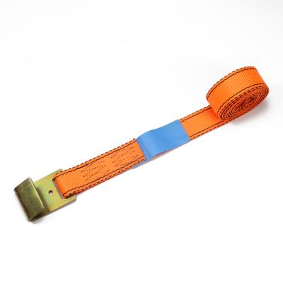 China Wholesale Transport 10000 Pound Winch Flat Strap Hook Heavy Duty Orange Color for sale