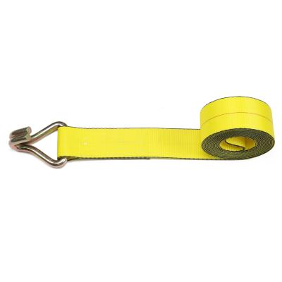 China Transport ISO9001 Certificate Heavy Duty Polyester Cargo Lashing Belt Winch Strap for sale