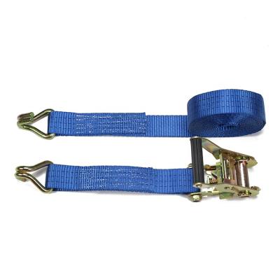 China Transport Factory Price 38Mmx6M Polyester Belt Material Car Tie Down Strap for sale