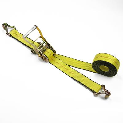 China Good Quality Durable Yellow Endless Cargo Tightener Tightener Tie Down Strap for sale