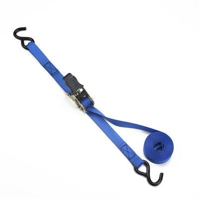 China China Transport Tensioner Cheap Multifunctional Durable Belt Blue Ratchet Strap for sale