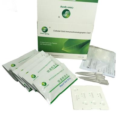 China Green Spring Peste des petits ruminants(PPR) antibody rapid test card manufactured by Shenzhen Lvshiyuan for sale