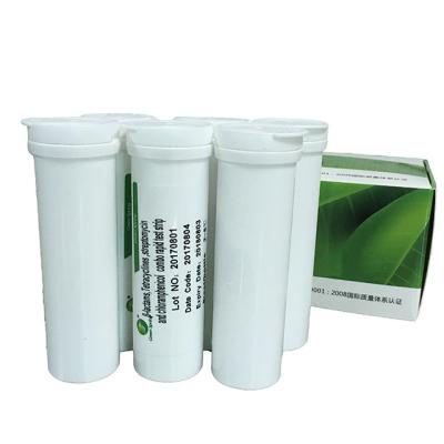 China LSY-20003 Green Spring Melamine rapid test strip for milk and feed safety detection en venta