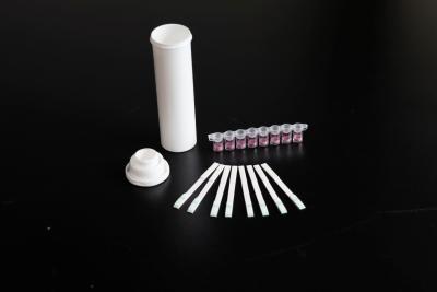 China Tylosin rapid test strips for tissue sample detection limit 2ppb or 3ppb chicken, duck, pork, lamb, beef, shrimp, fish, crab for sale