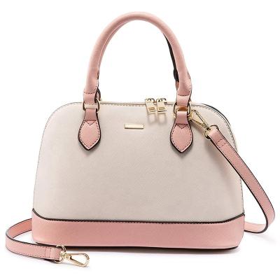 China Fashionable Custom Made Faux Leather Shoulder Bags Ladies Handbags Women Handbags High Quality Bags for sale