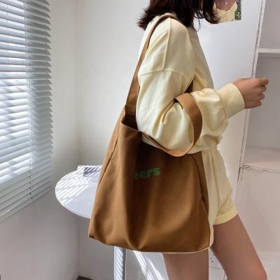 China Fashion Large Fashion Eco Friendly Shopping Beach Custom Canvas Tote Handbag Women Hand Bags for sale