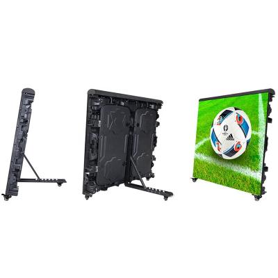 China Perimeter Video Outdoor / Indoor Football Stadium Led Display Cabinets 960X960mm P6 P8 P10 Stadium Advertising Screen en venta