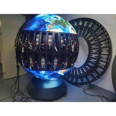 Κίνα INDOOR Indoor 3D Sphere Led Round Ball Irregular Spherical Shape Module Soft Custom P2 Led Sphere Display προς πώληση