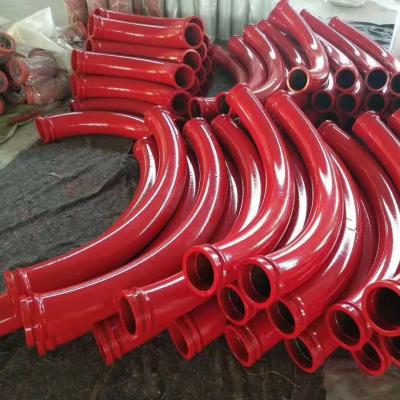 China Truck / Pipe Between Concrete Pump Pump Used Concrete Pump Bends Big Bends / 90 Degree Seamless Bends for sale