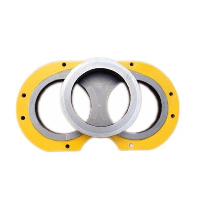 China High quality concrete pump spare parts concrete pump wear plate, cutting ring for zoomlion and cifa for sale